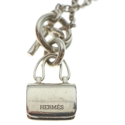 Hermes Amulet Constance Necklace Ag925 Sv Silver Pendant