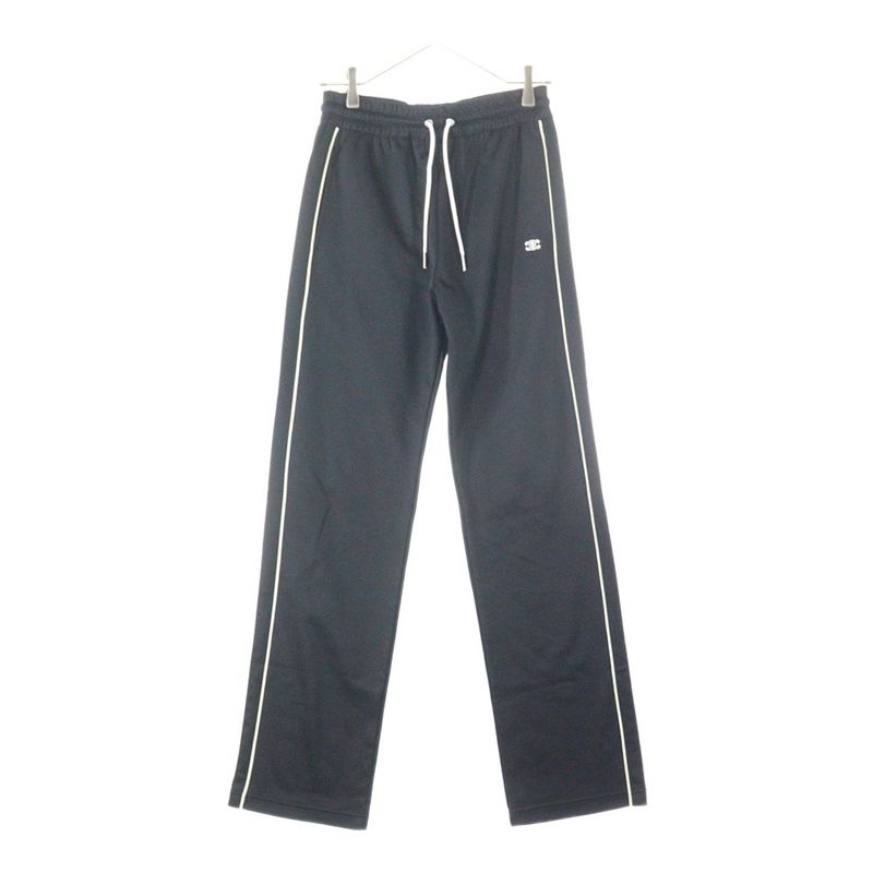 Celine 21aw Double Face Sideline Pants Track Pants 2z099121o Black