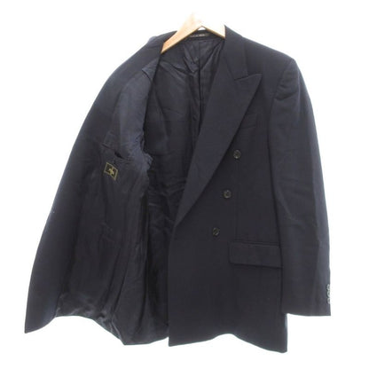 Fendi Uomo Vintage Suit Setup Double Jacket Pants Wool 50 Dark Navy Uo Mnk2