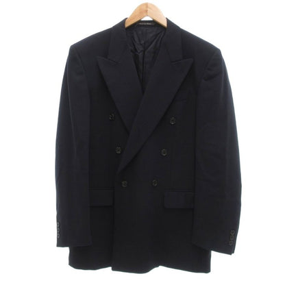 Fendi Uomo Vintage Suit Setup Double Jacket Pants Wool 50 Dark Navy Uo Mnk2