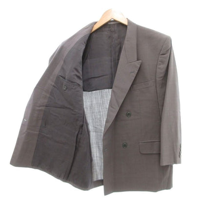 Christian Dior Monsieur Vintage Suit Setup Double Jacket Pants Window Pen Ab-5