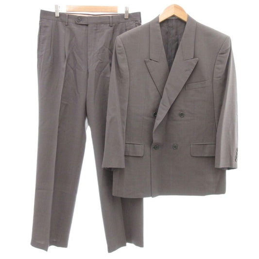 Christian Dior Monsieur Vintage Suit Setup Double Jacket Pants Window Pen Ab-5