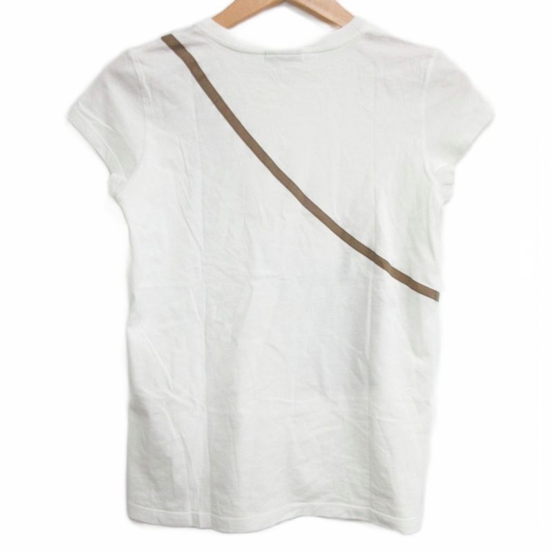 Fendi Kids Zucca Pattern Shoulder Bag Print T-Shirt Cut and Sleeve Short Sleeve