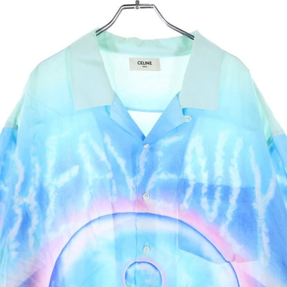 Celine 22ss × Marcelo Lanvin Marcelo Lanvin All-Over Rayon Open Collar Short-Sle