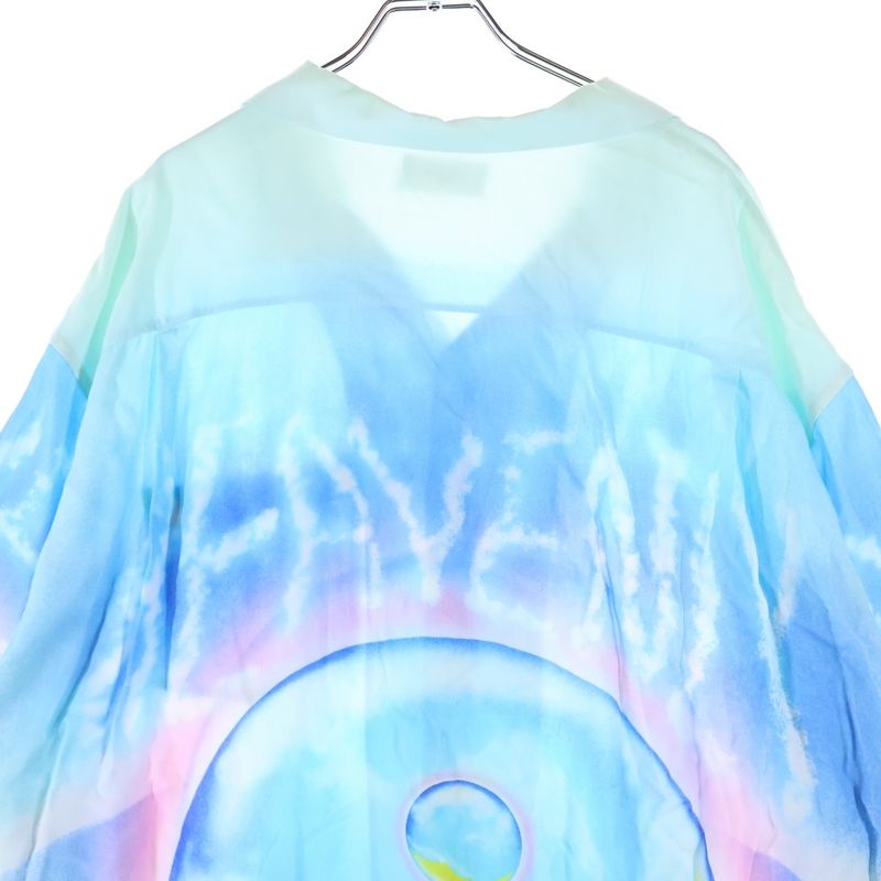 Celine 22ss × Marcelo Lanvin Marcelo Lanvin All-Over Rayon Open Collar Short-Sle