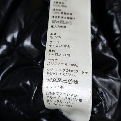 Celine 21aw Quilted Flannel Shirt Hooded Logo Blouson Hooded Jacket 2w4100010