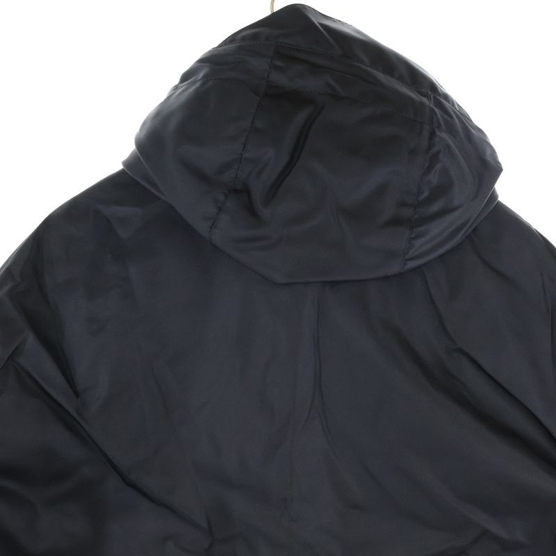 Gucci Nylon Twill Jacket with Logo Embroidery Black 804964 Zaq7f