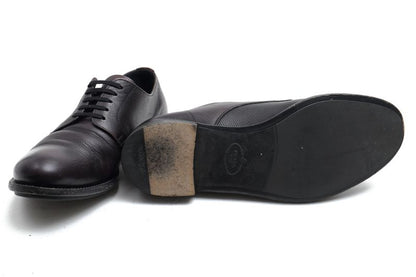 Prada Shoes Business Shoes Business Men Leather Genuine Black 49 Plain Toe