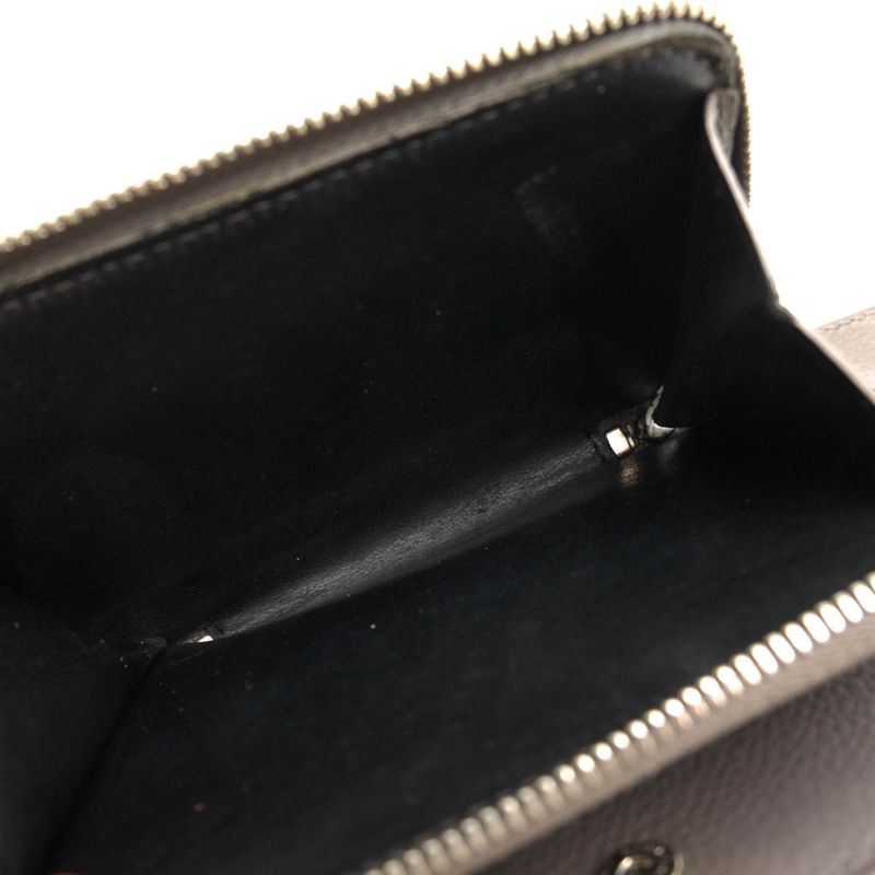 Saint Laurent/Yves Saint Laurent Wallet Women Leather Genuine Leather Gray