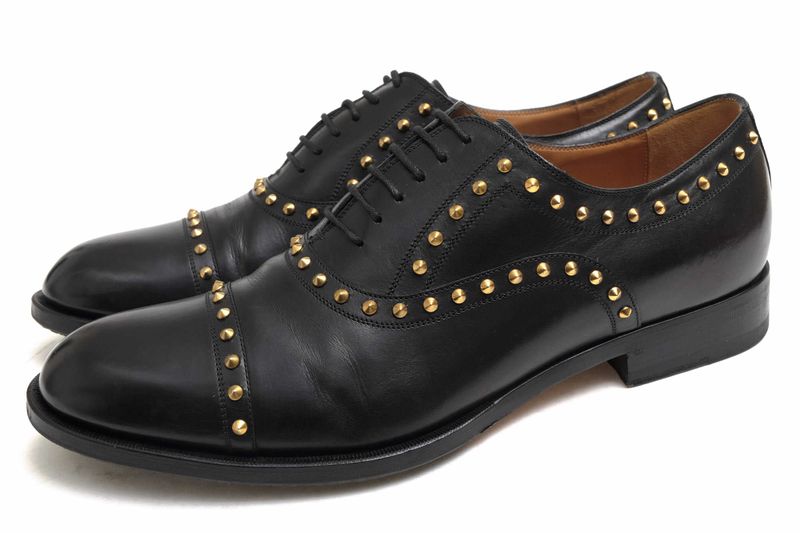 Gucci Shoes Business Shoes Business Men Leather Genuine Black 295623 Betis