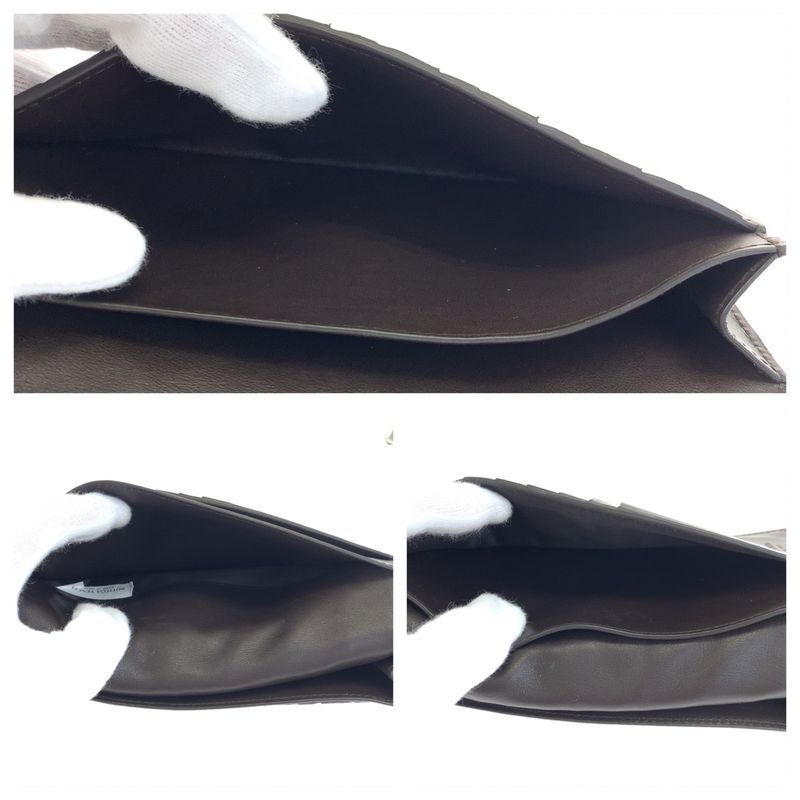 Bottega Veneta Maxi Intrecciato Brown Calf Po2255077b Long