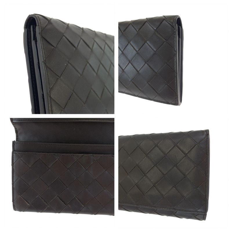 Bottega Veneta Maxi Intrecciato Brown Calf Po2255077b Long