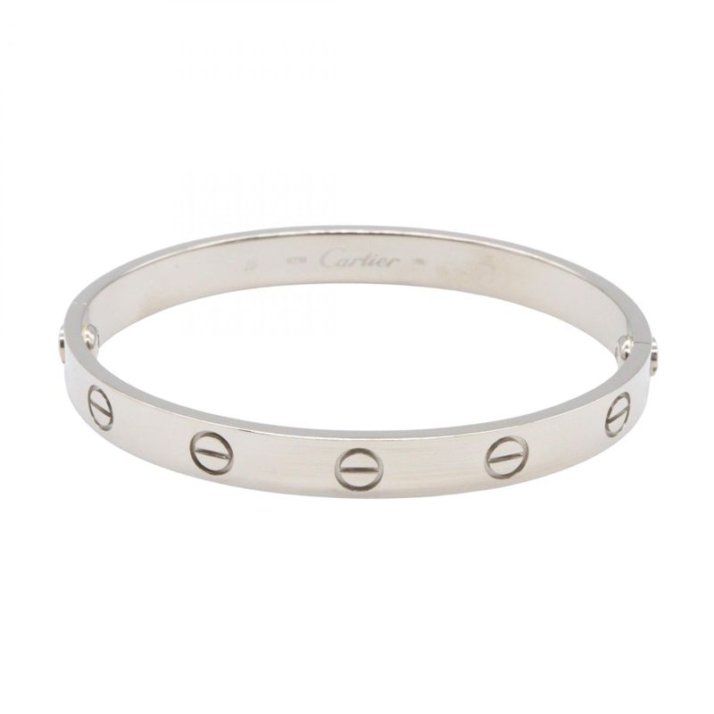 Cartier Bracelet Love Bracelet B6067617 18k White Gold (white Gold) Love