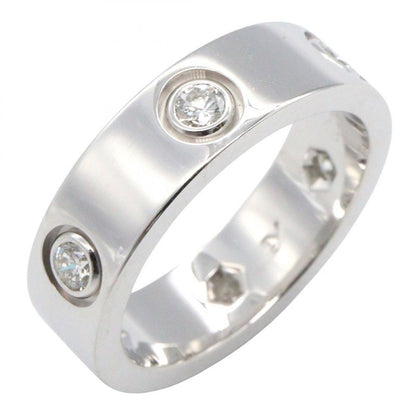 Cartier Ring - Love Ring 6pd B4032552 18k White Gold (white Gold) Diamond Love