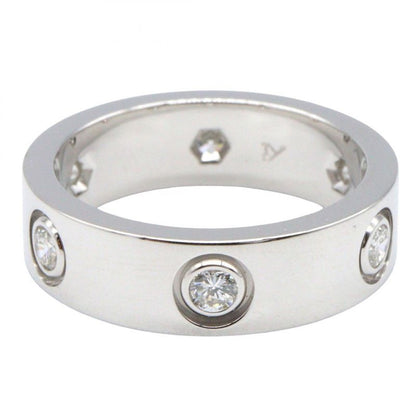 Cartier Ring - Love Ring 6pd B4032552 18k White Gold (white Gold) Diamond Love