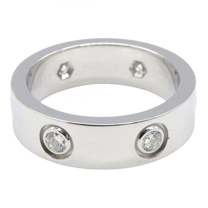 Cartier Ring - Love Ring 6pd B4032552 18k White Gold (white Gold) Diamond Love