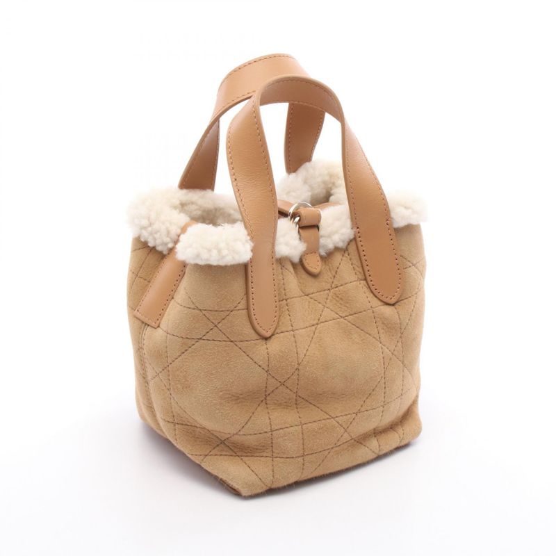 Dior Handbag Dior Alps Toujours Vertical Nano Macrocanage S6100omtu_m62e Beige