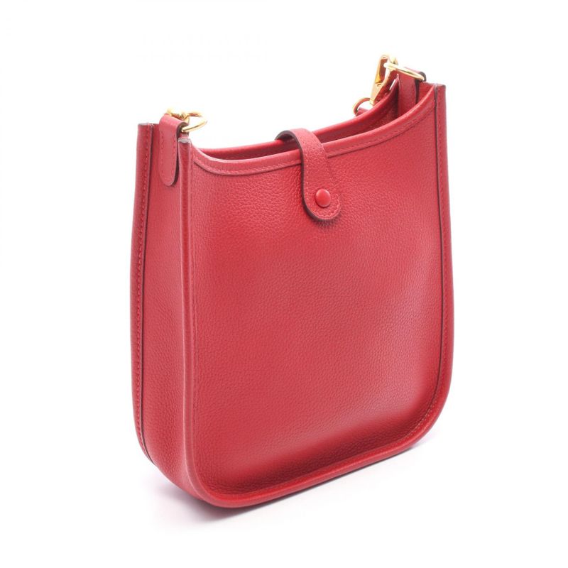 Hermes Shoulder Bag Evelyn TPM Rouge Coo Rouge Coo Other Evelyn Amazon TPM