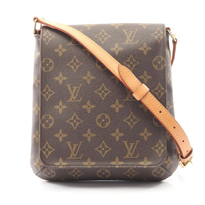 Louis Vuitton Shoulder Bag Musette Salsa Long Strap Monogram M51387 PVC Coated