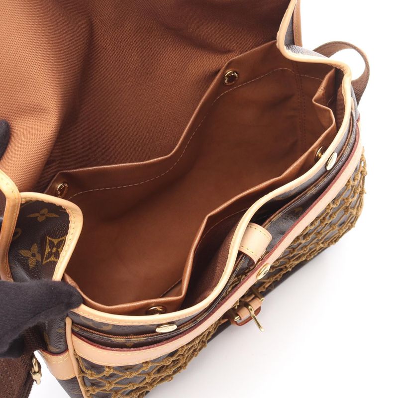 Louis Vuitton Shoulder Bag Congo PM Monogram M40117 PVC Coated Canvas Leather