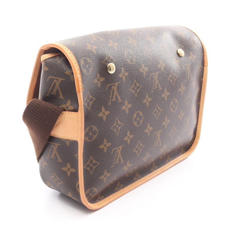 Louis Vuitton Shoulder Bag Congo PM Monogram M40117 PVC Coated Canvas Leather