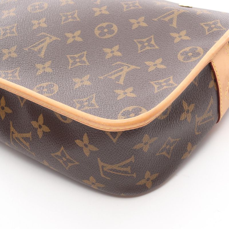 Louis Vuitton Shoulder Bag Congo PM Monogram M40117 PVC Coated Canvas Leather
