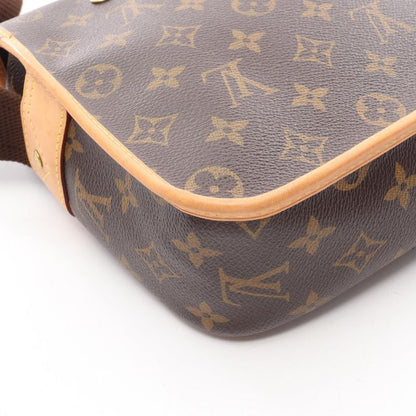 Louis Vuitton Shoulder Bag Congo PM Monogram M40117 PVC Coated Canvas Leather