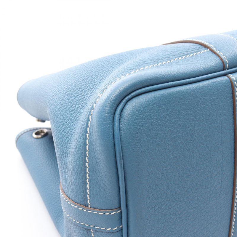 Hermes Tote Garden Party TPM Blue Azure 056076ck Azure Other Garden Party TPM