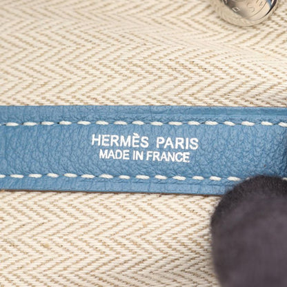 Hermes Tote Garden Party TPM Blue Azure 056076ck Azure Other Garden Party TPM