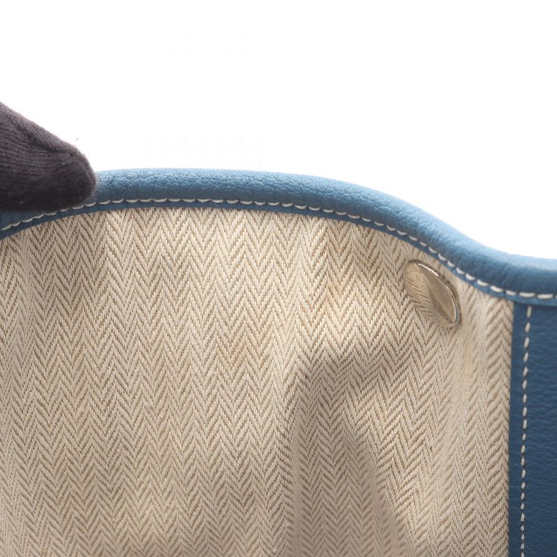 Hermes Tote Garden Party TPM Blue Azure 056076ck Azure Other Garden Party TPM