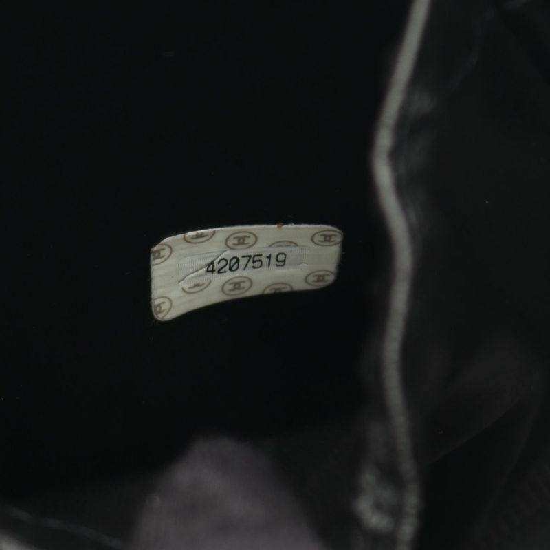 Chanel Handbag Coco Mark Black Caviar Skin (grained Calf) Coco Mark Vertical