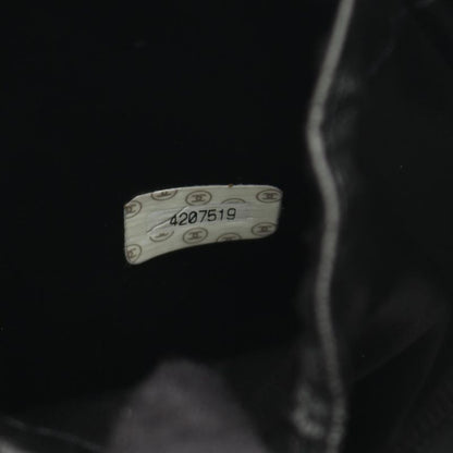 Chanel Handbag Coco Mark Black Caviar Skin (grained Calf) Coco Mark Vertical