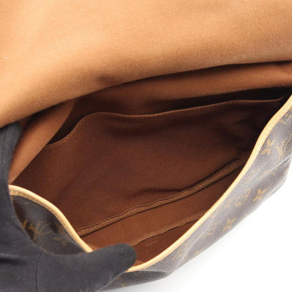 Louis Vuitton Shoulder Bag Saumur 30 Monogram M42256 PVC Coated Canvas Leather