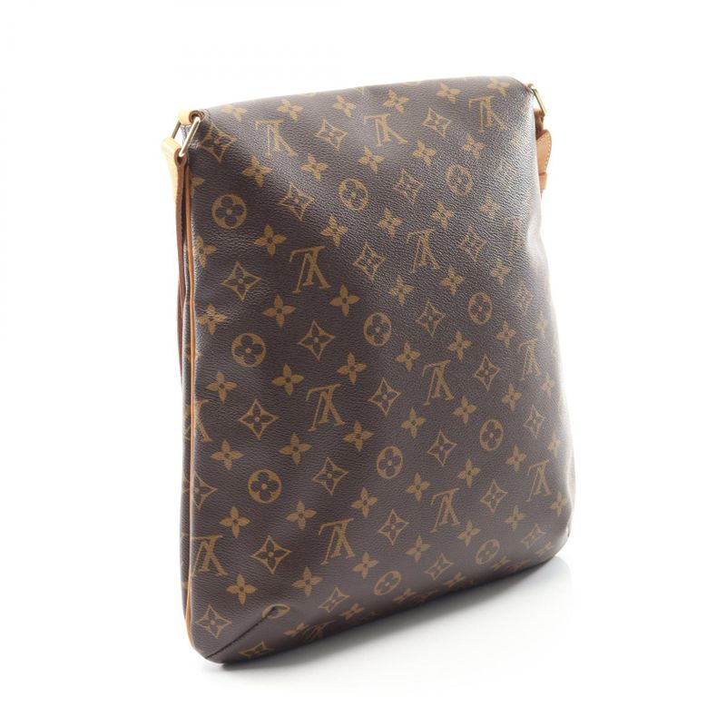 Louis Vuitton Shoulder Bag Musette Monogram M51256 PVC Coated Canvas Leather