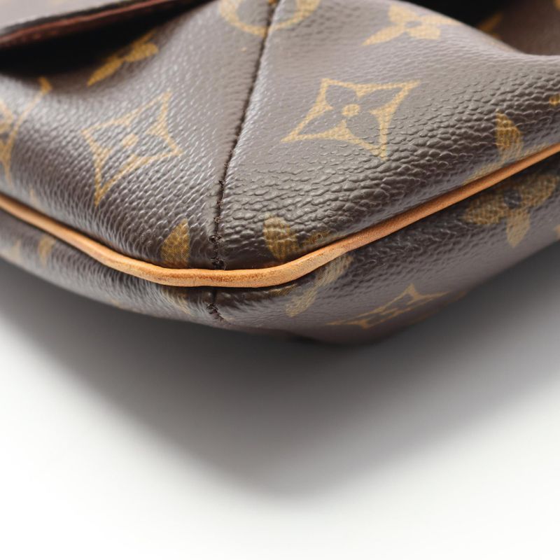 Louis Vuitton Shoulder Bag Musette Monogram M51256 PVC Coated Canvas Leather