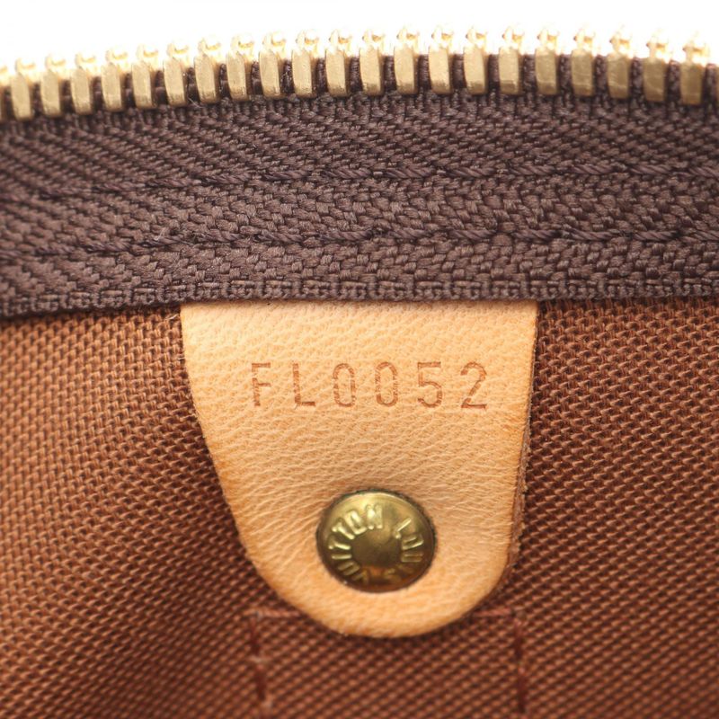 Louis Vuitton Boston Bag Keepall 45 Monogram M41428 PVC Coated Canvas Leather