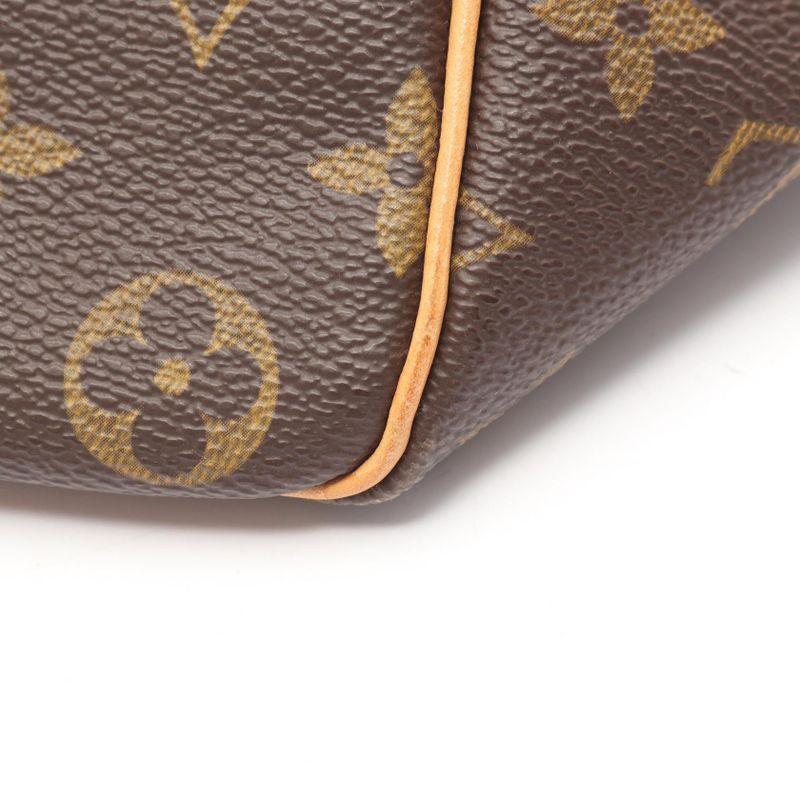 Louis Vuitton Boston Bag Keepall 45 Monogram M41428 PVC Coated Canvas Leather