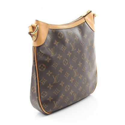 Louis Vuitton Shoulder Bag Odeon PM Monogram M56390 PVC Coated Canvas Leather