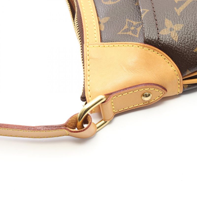 Louis Vuitton Shoulder Bag Odeon PM Monogram M56390 PVC Coated Canvas Leather