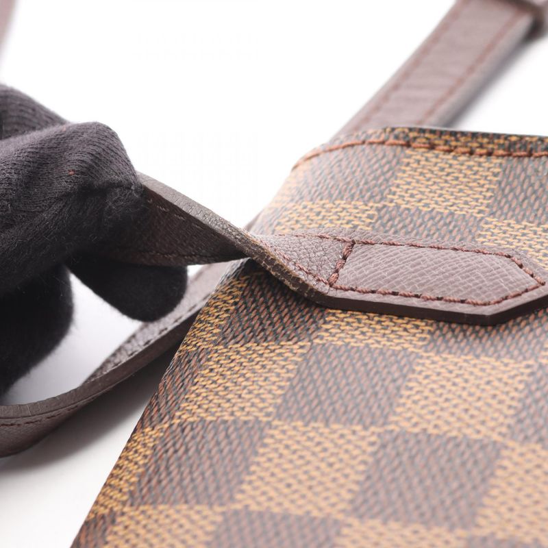 Louis Vuitton Shoulder Bag Pimlico Damier Ebene N45272 PVC Coated Canvas