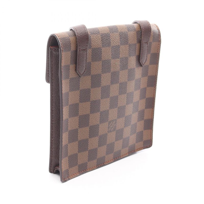 Louis Vuitton Shoulder Bag Pimlico Damier Ebene N45272 PVC Coated Canvas