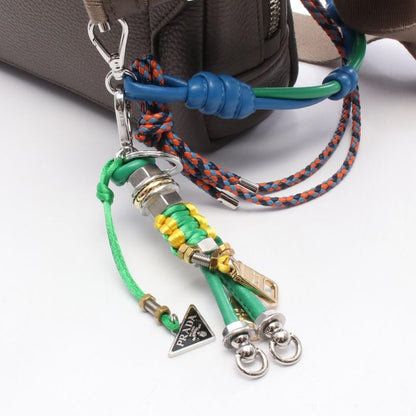 Prada Shoulder Bag Vitello Daino 2vh181 Glazed Leather Shoulder Bag with Trick