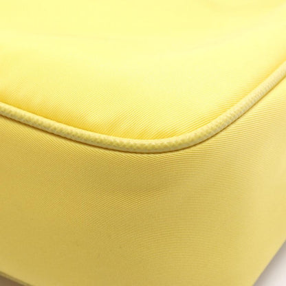 Prada Shoulder Bag Re-Edition 2005 1bh204 Yellow Nylon Leather Re-Edition 2005