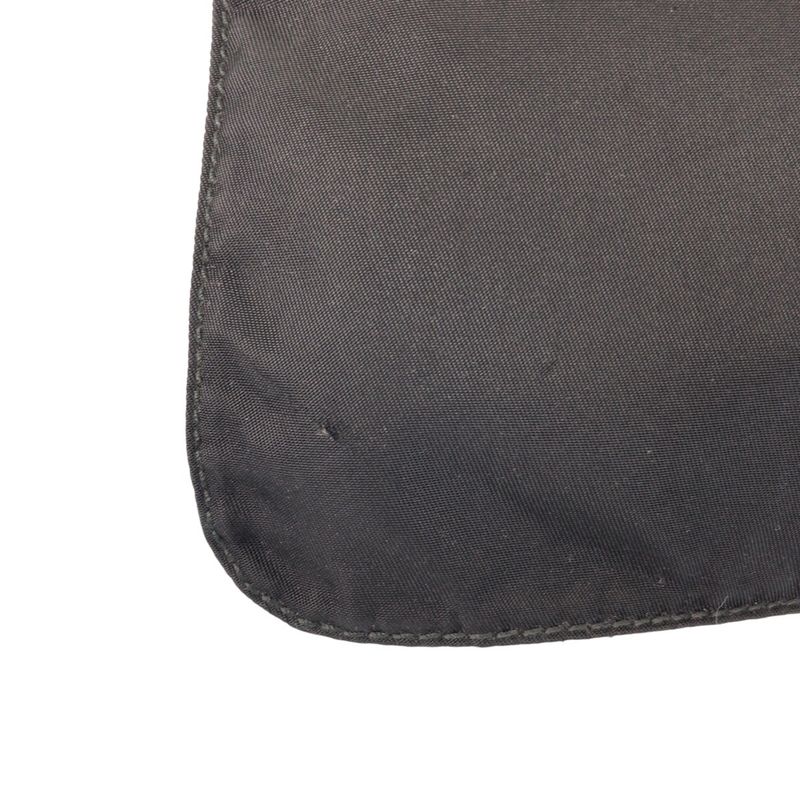 Prada Tessuto Triangle Logo Plate Black Nylon Shoulder Bag Messenger Bag Women