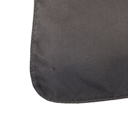 Prada Tessuto Triangle Logo Plate Black Nylon Shoulder Bag Messenger Bag Women