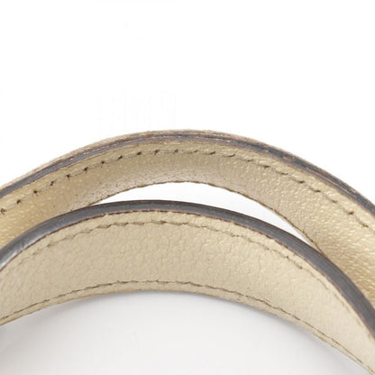 Gucci Tote Bamboo Horsebit GG Canvas 154375 Beige Ivory Canvas Leather Bamboo