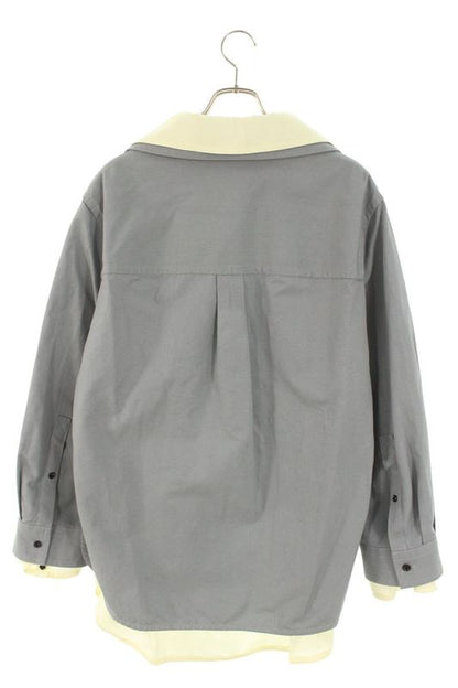 Bottega Veneta 23SS 739115 V32m0 Relaxed Fit Linen Double Long Sleeve Shirt Men