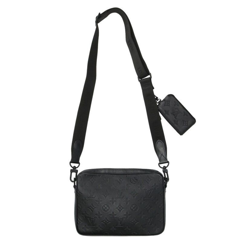 Louis Vuitton M69827 Duo Messenger Monogram Shadow Shoulder Bag Men's