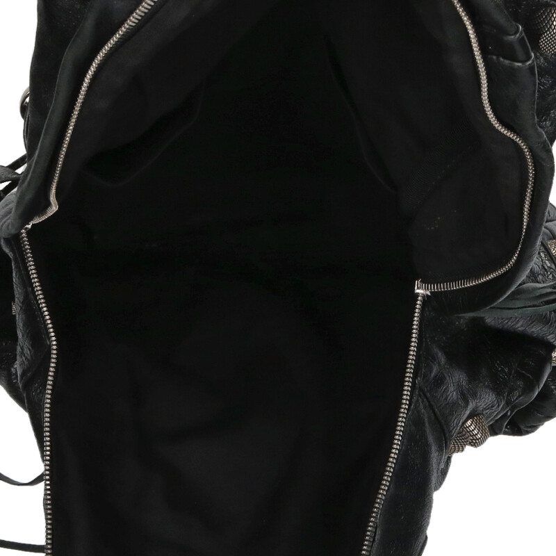 Balenciaga 766297 LE Cagole Backpack Le Cagole Leather Backpack Men's