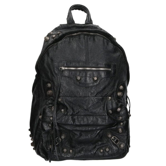 Balenciaga 766297 LE Cagole Backpack Le Cagole Leather Backpack Men's